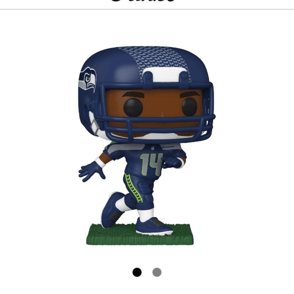 2020 NFL Seattle Seahawks D.K. Metcalf Funko Pop New in Box Collectible figure